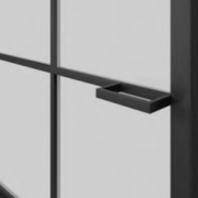 glass swing door handle